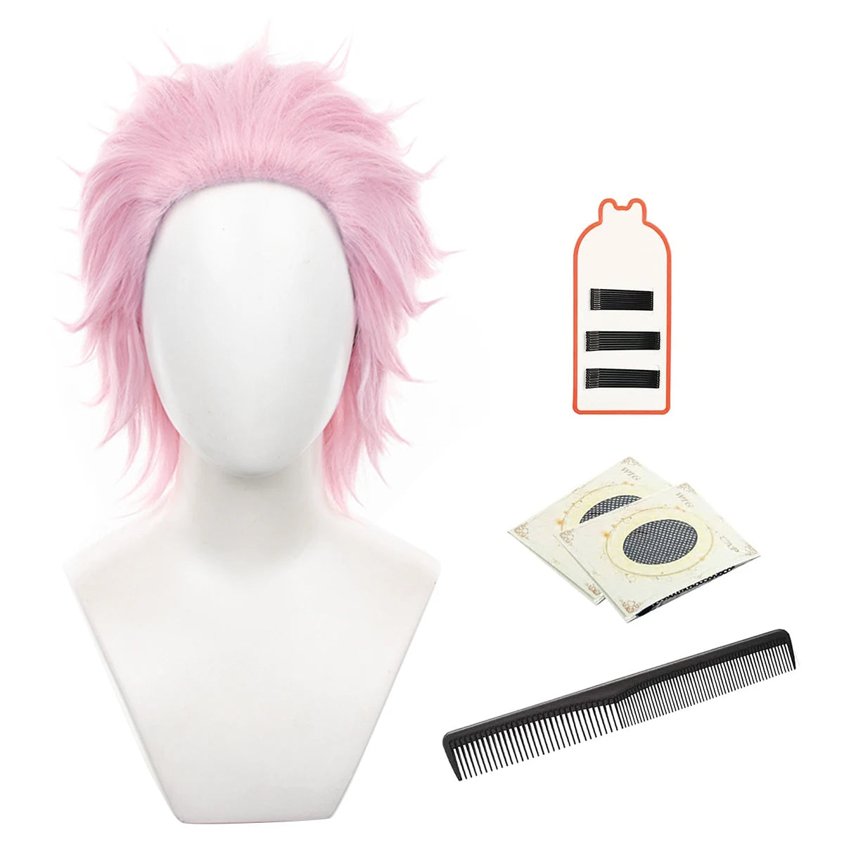Mitsuki Kiryu Cosplay Wig - Wind Breaker Anime Rose Net Synthetic Fiber Wig for Halloween-Astricos