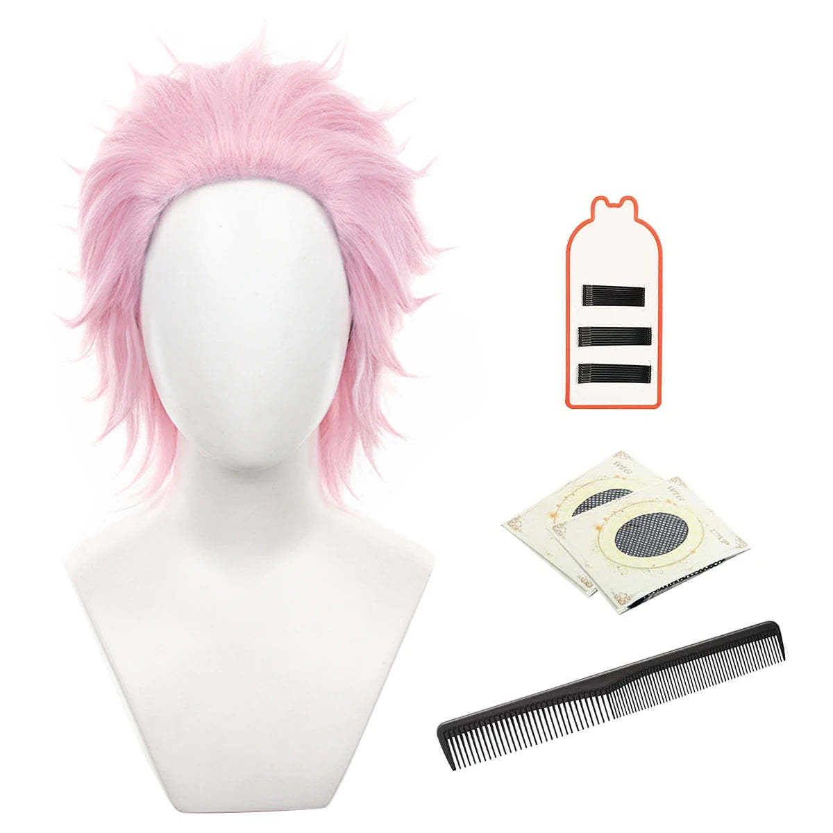 Mitsuki Kiryu Cosplay Wig - Wind Breaker Anime Rose Net Synthetic Fiber Wig for Halloween-Astricos