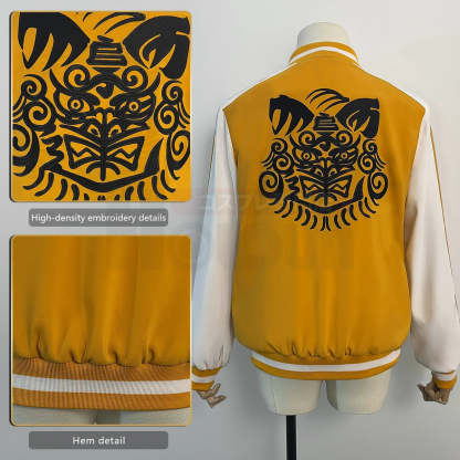 Authentic Tomiyama Choji & Jo Togame Wind Breaker Anime Cosplay Costume - Lion Den College Jacket-Astricos