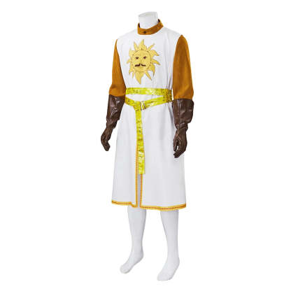 King Arthur Royal Costume for Men - Medieval Halloween Cosplay Outfit-Astricos