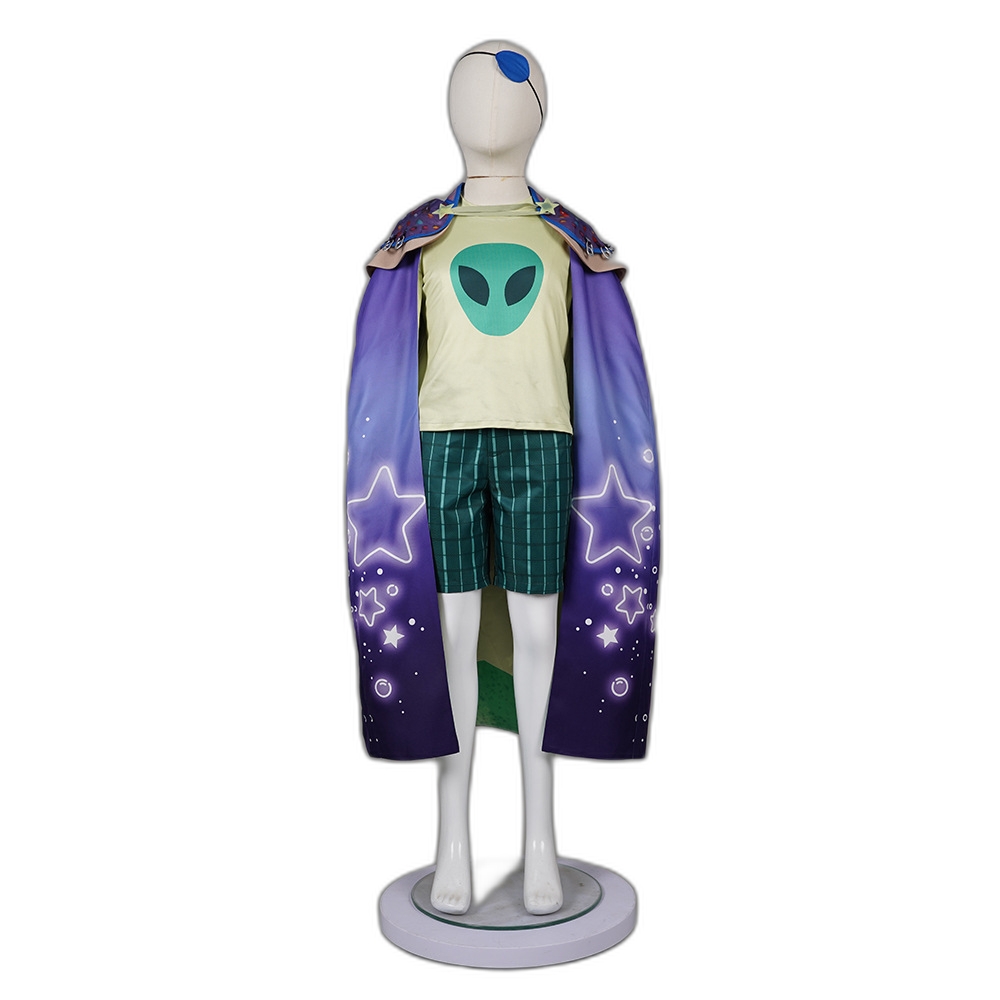 Elio Space Agent Cosplay Costume - Alien Outfit Movie Character Cosplay Suit for Adults-Astricos