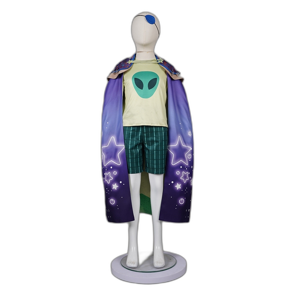 Elio Space Agent Cosplay Costume - Alien Outfit Movie Character Cosplay Suit for Adults-Astricos