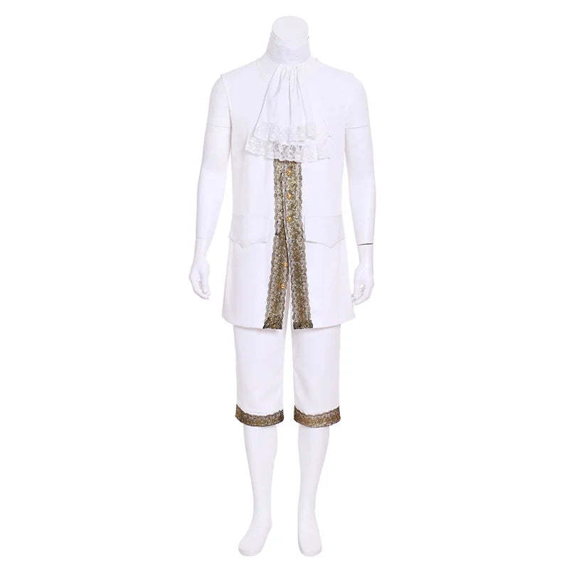 Victorian Steampunk Royal Prince Costume for Men – Elegant Baroque Wedding Suit & Medieval Blazer | Astricos-Astricos
