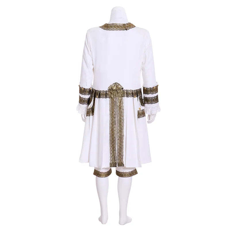 Victorian Steampunk Royal Prince Costume for Men – Elegant Baroque Wedding Suit & Medieval Blazer | Astricos-Astricos
