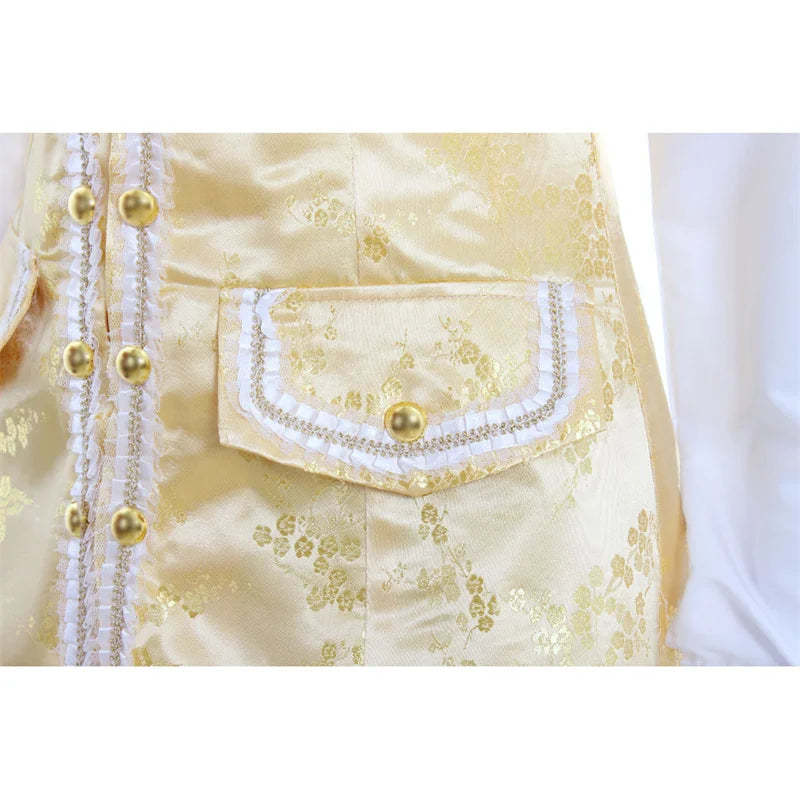 Medieval Casanova Renaissance Noble Costume – Italian Vintage Suit for Halloween & Cosplay | Astricos-Astricos