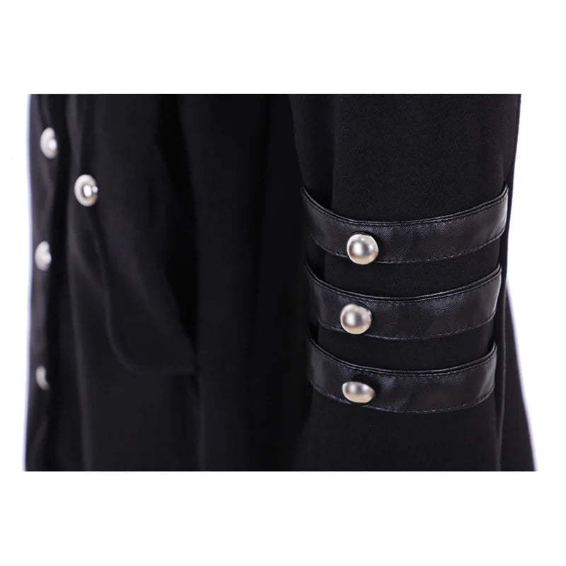 Authentic Medieval Church Priest Robe - Cassock Clergy Preacher Costume for Men-Astricos