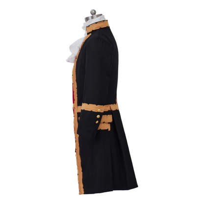 Medieval Men's Victorian Regency Coat & Colonial Officer Uniform - 18th Century Cosplay-Astricos