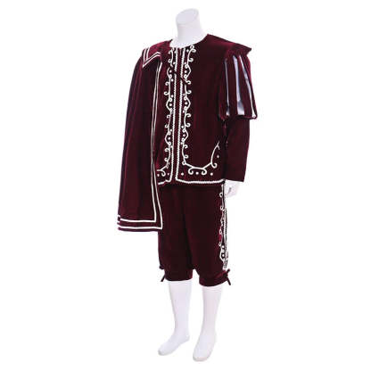 Men’s Medieval Tudor King & Warrior Costume – Elizabethan Knight Cosplay Outfit for Halloween & Renaissance Fairs | Astricos-Astricos