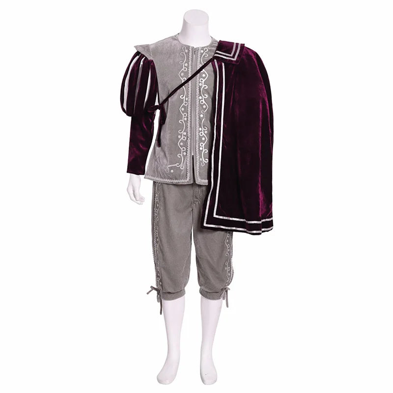 Men’s Medieval Tudor King & Warrior Costume – Tudor Cosplay Outfit for Halloween & Renaissance Fairs | Astricos-Astricos