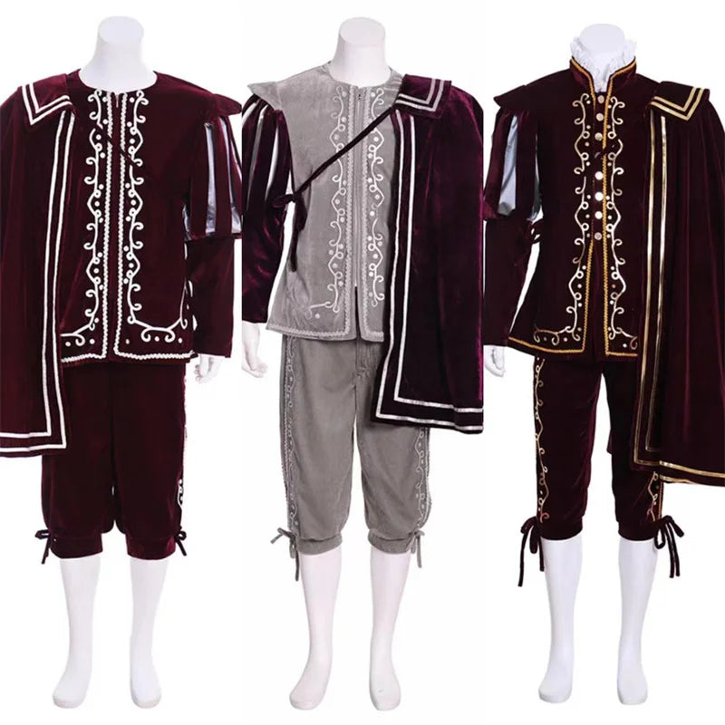 Men’s Medieval Tudor King & Warrior Costume – Elizabethan Knight Cosplay Outfit for Halloween & Renaissance Fairs | Astricos-Astricos