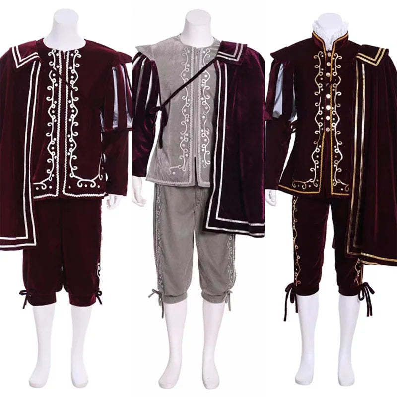 Men’s Medieval Tudor King & Warrior Costume – Elizabethan Knight Cosplay Outfit for Halloween & Renaissance Fairs | Astricos-Astricos