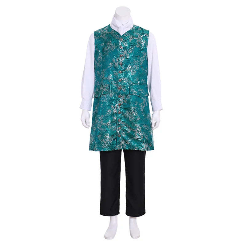 Medieval Gothic Nobility Men's Jacket - Punk Halloween & Cosplay Costume | Astricos-Astricos