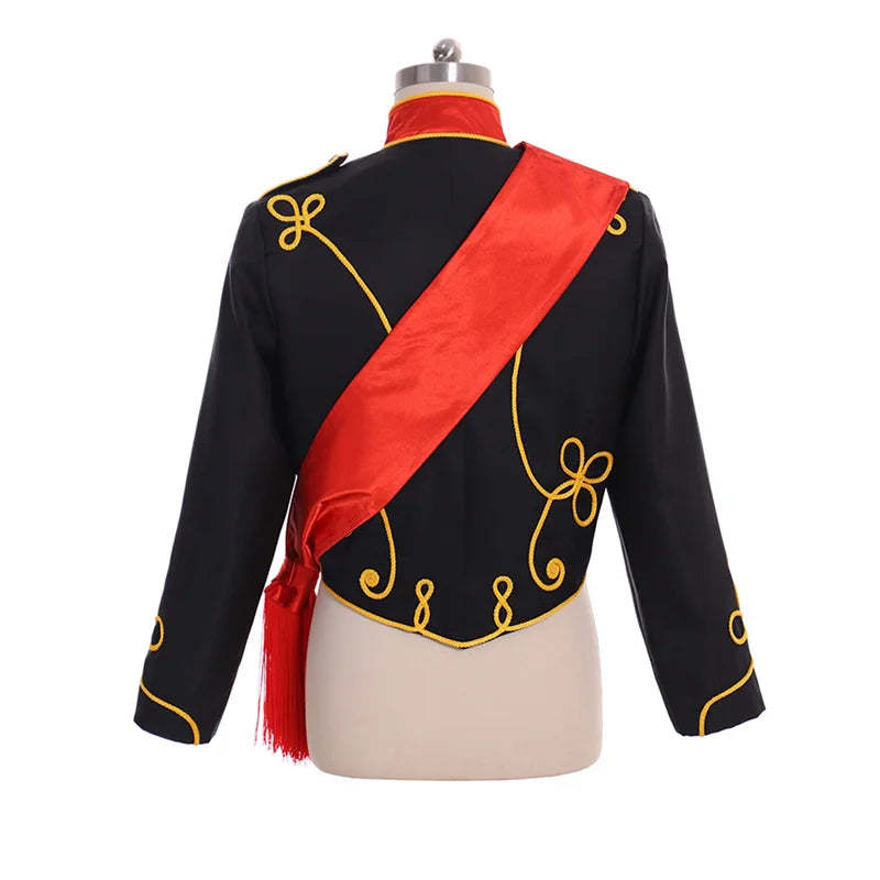 Medieval Victorian Soldier Officer Uniform Coat - Authentic Army Officer Cosplay Jacket for Men | Astricos-Astricos