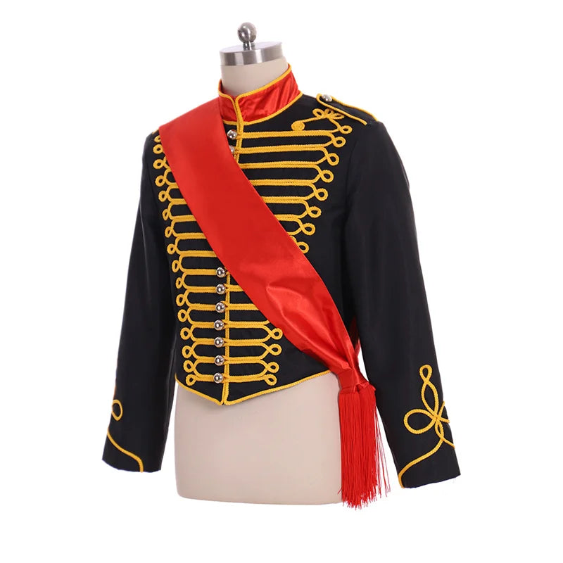 Medieval Victorian Soldier Officer Uniform Coat - Authentic Army Officer Cosplay Jacket for Men | Astricos-Astricos
