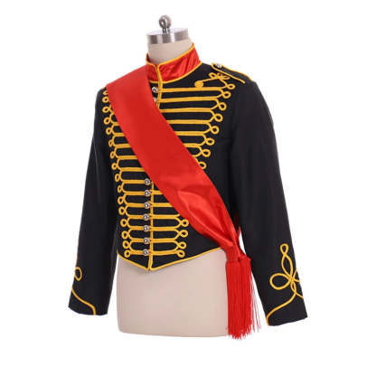 Medieval Victorian Soldier Officer Uniform Coat - Authentic Army Officer Cosplay Jacket for Men | Astricos-Astricos