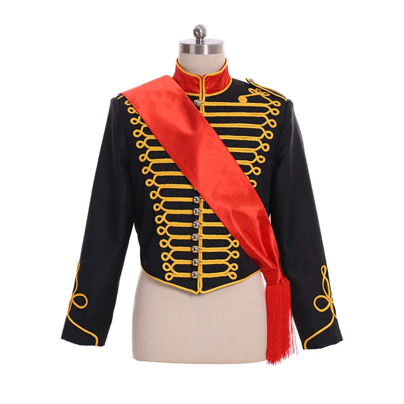 Medieval Victorian Soldier Officer Uniform Coat - Authentic Army Officer Cosplay Jacket for Men | Astricos-Astricos