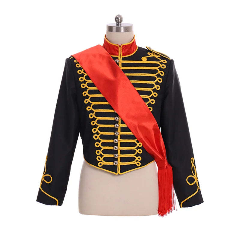 Medieval Victorian Soldier Officer Uniform Coat - Authentic Army Officer Cosplay Jacket for Men | Astricos-Astricos