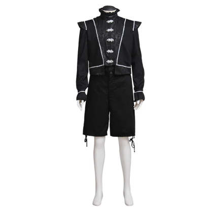 Men’s Medieval Renaissance Costume - Vintage Noble Cosplay Suit for Halloween & Carnival | Astricos-Astricos