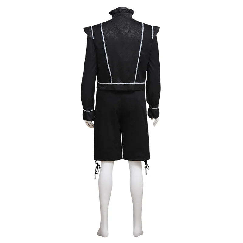 Men’s Medieval Renaissance Costume - Vintage Noble Cosplay Suit for Halloween & Carnival | Astricos-Astricos