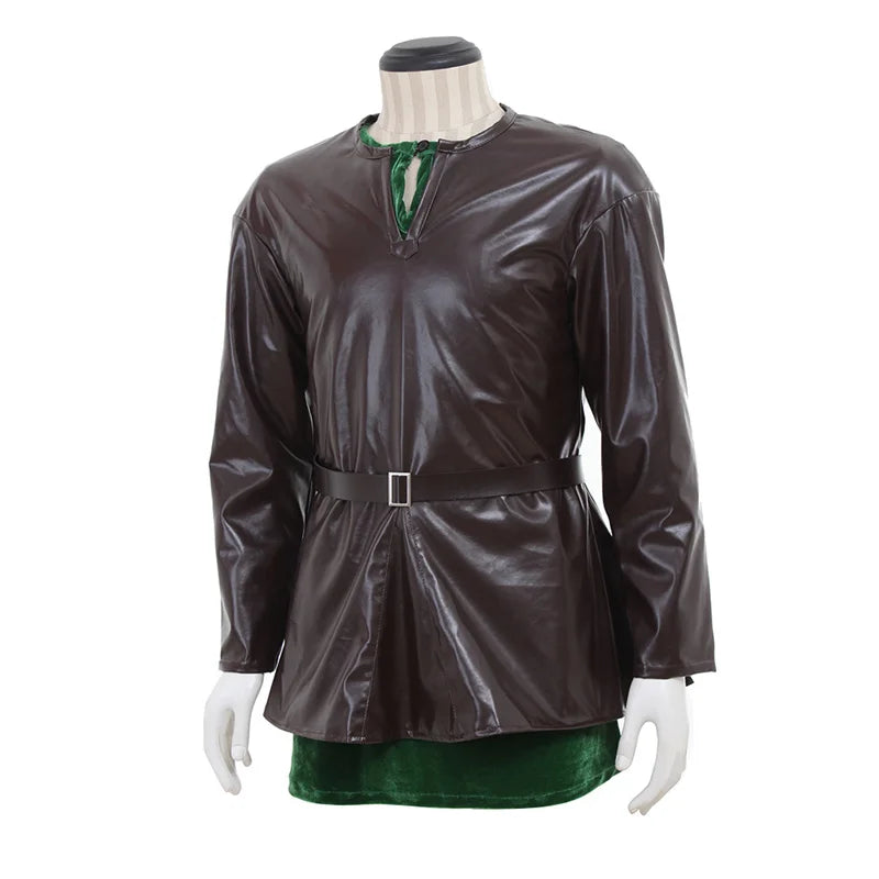 Men's Viking Medieval Shirt Costume | Tudor Lord Fancy Dress for Halloween & Cosplay | Astricos-Astricos