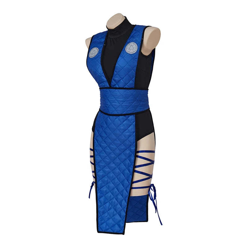 Mortal Kombat Women's Cosplay Costume | Anime Game Role Play Outfit for Halloween & Parties-Astricos
