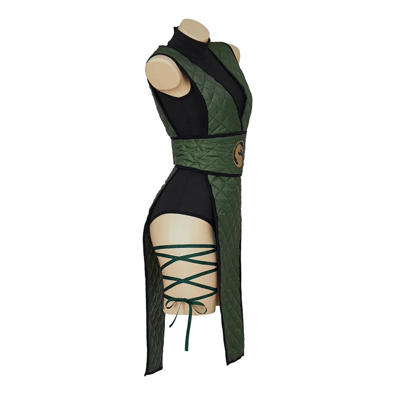 Mortal Kombat Women's Cosplay Costume | Anime Game Role Play Outfit for Halloween & Parties-Astricos