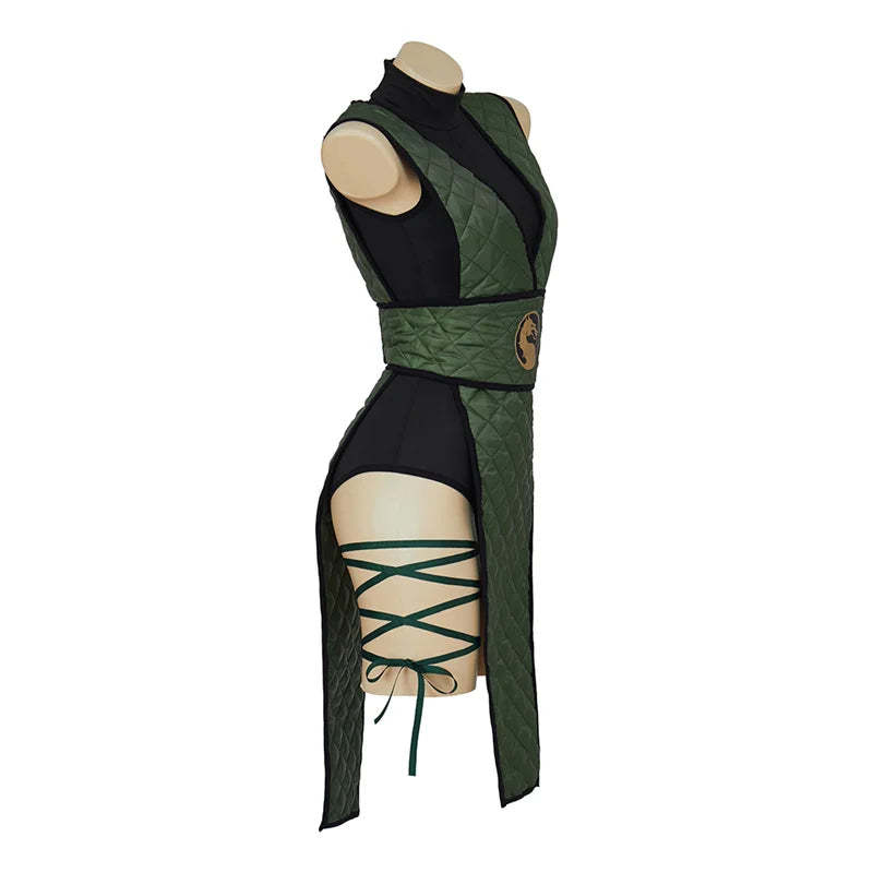 Mortal Kombat Women's Cosplay Costume | Anime Game Role Play Outfit for Halloween & Parties-Astricos
