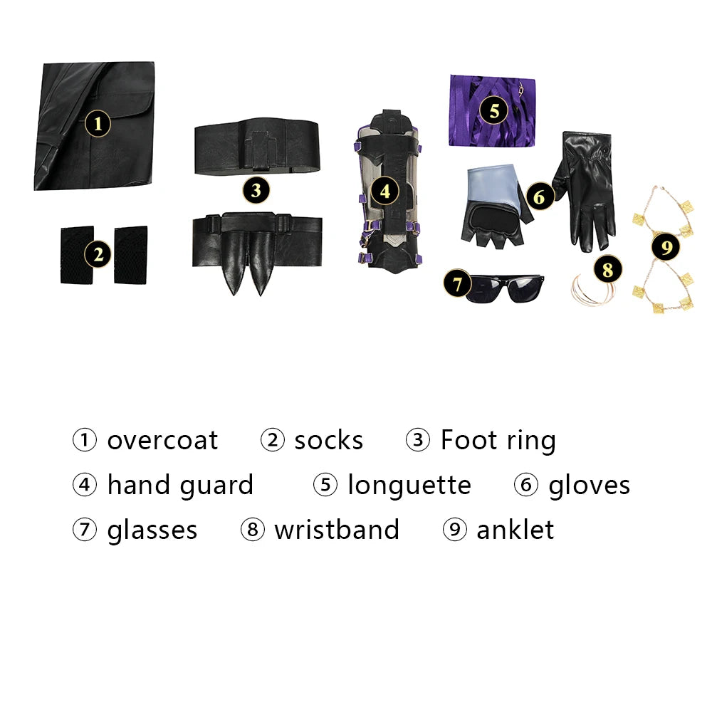 Nina Williams Cosplay Costume - Sexy Dress Jacket Full Set for Women | Astricos-Astricos