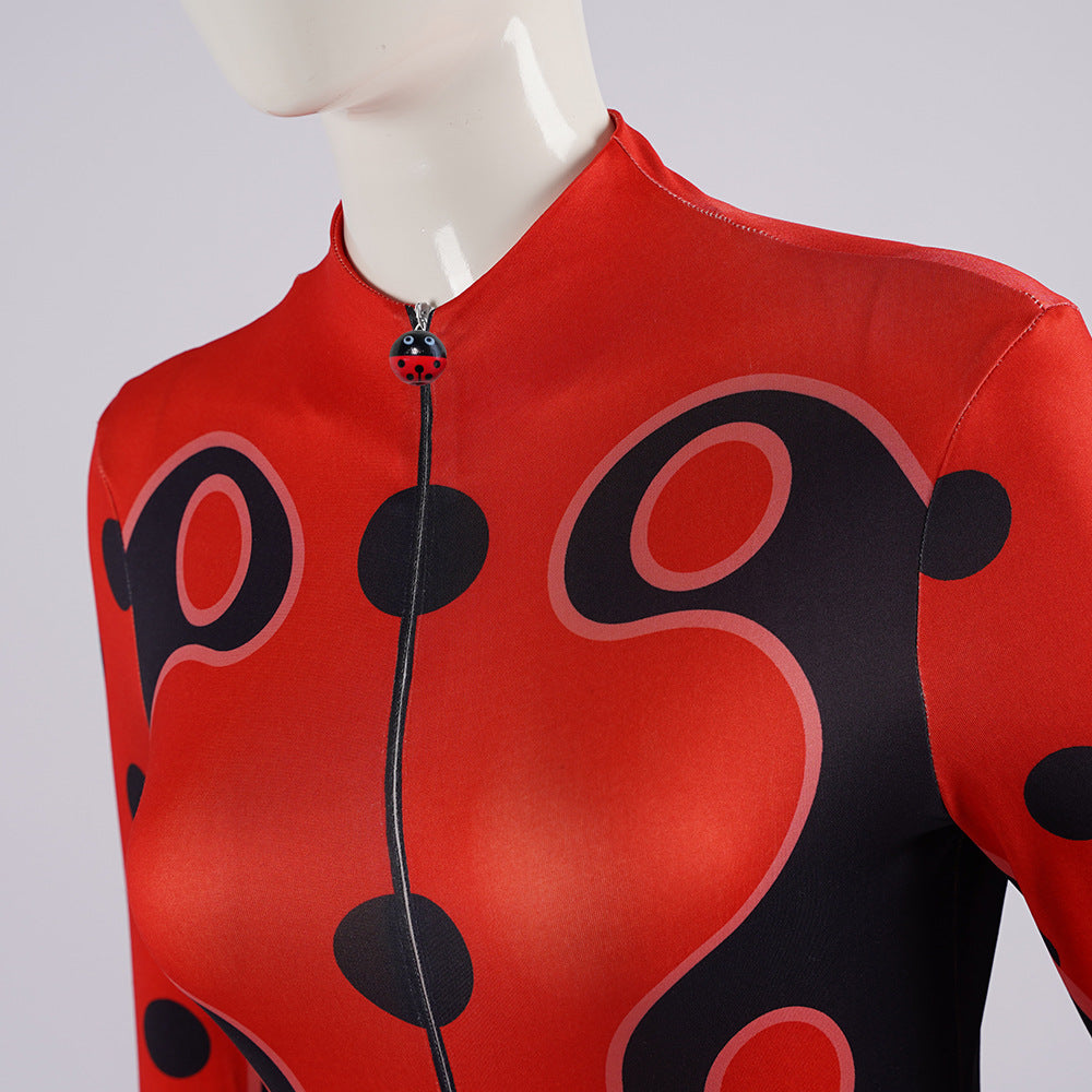 Miraculous Ladybug Season 6 Cosplay Costume - Official Ladybug Jumpsuit for Halloween & Performances