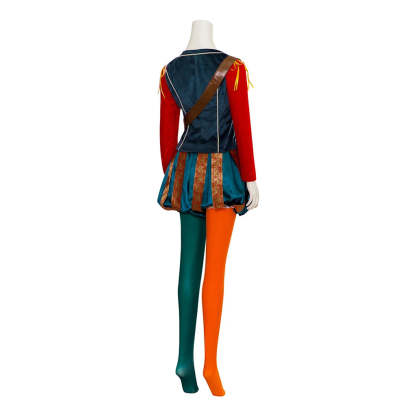 Priscilla Victorian Tudor Nobleman Cosplay Costume with Hat | Custom-Made Halloween Outfit-Astricos