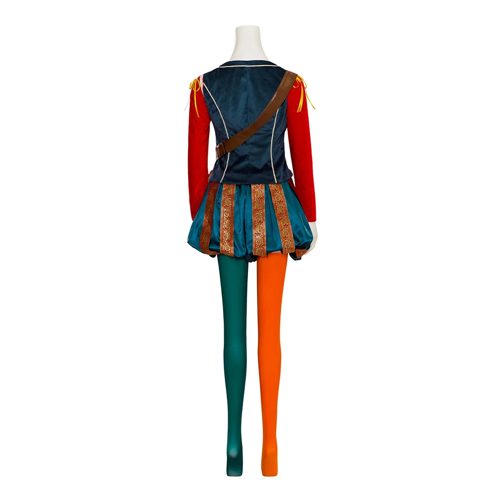 Priscilla Victorian Tudor Nobleman Cosplay Costume with Hat | Custom-Made Halloween Outfit-Astricos