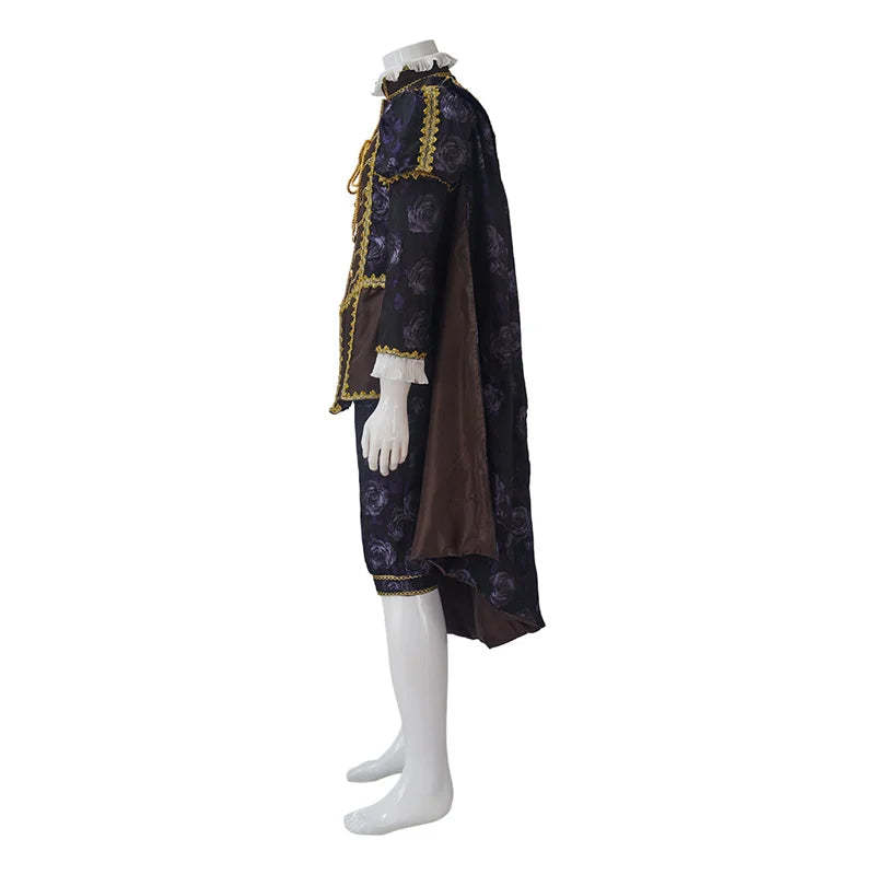 Tudor King & Nobleman Cosplay Costume - Medieval Renaissance Prince Outfit with Cloak | Astricos-Astricos