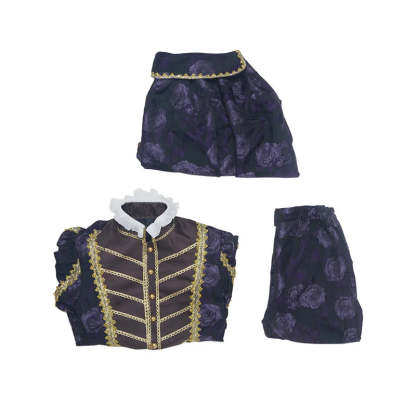 Tudor King & Nobleman Cosplay Costume - Medieval Renaissance Prince Outfit with Cloak | Astricos-Astricos