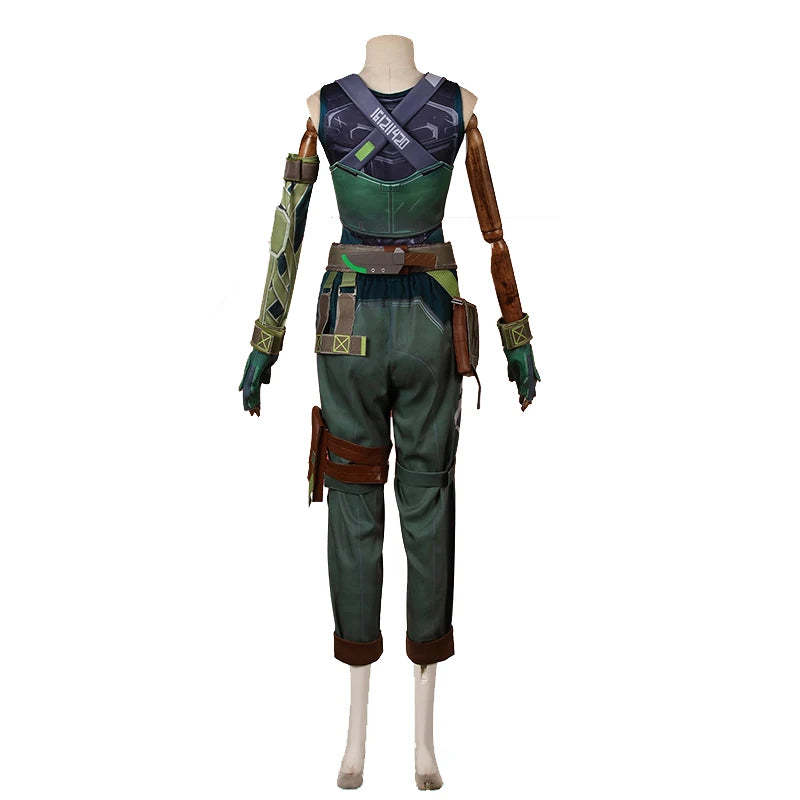 Valorant Skye Cosplay Costume - Trailblazer Skye Agent Women Punk Uniform for Halloween & Party-Astricos