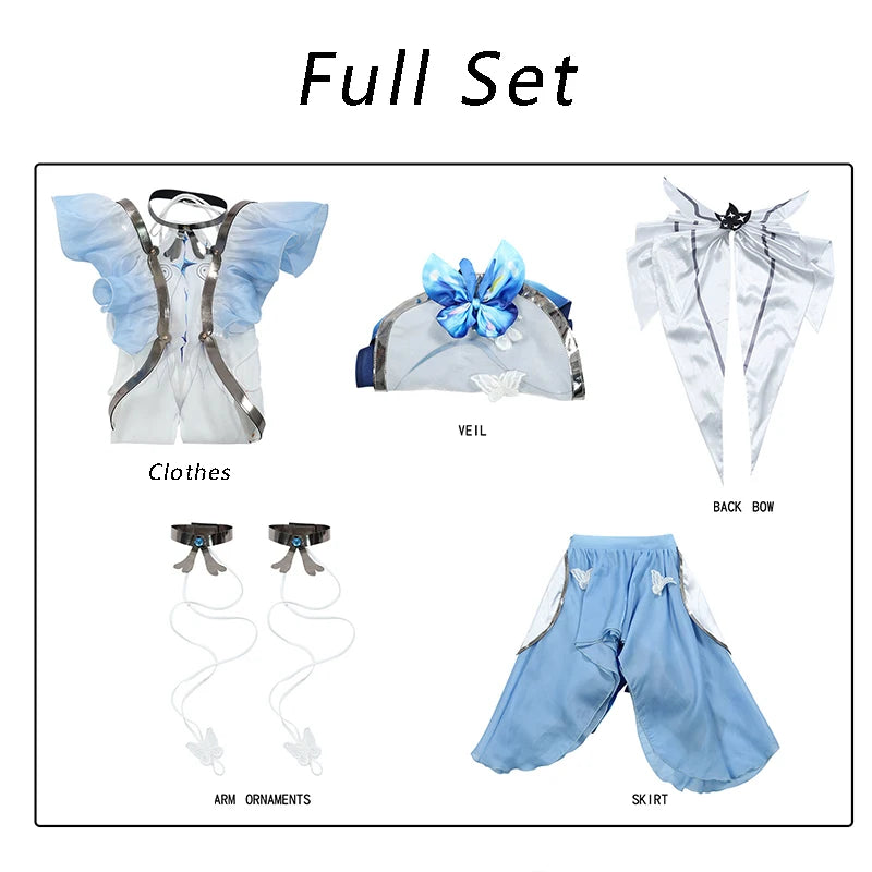 Wuthering Waves The Shorekeeper Cosplay Costume - Guardian of The Black Shores Dress for Women-Astricos