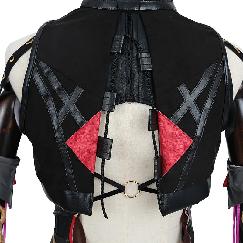 Yinlin Cosplay Costume - Wuthering Waves Jinzhou Patroller Outfit for Women-Astricos