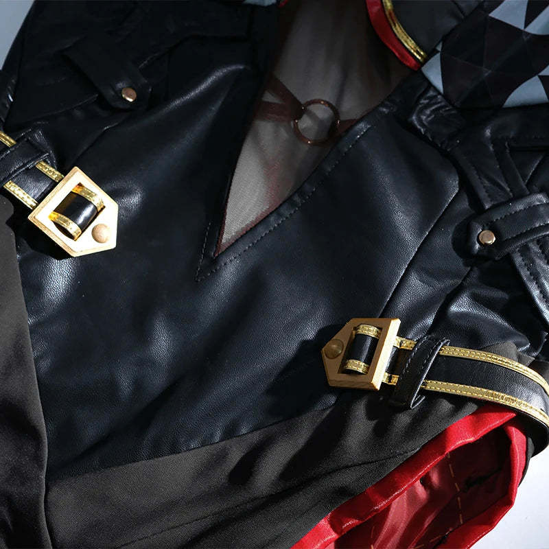 Yinlin Cosplay Costume - Wuthering Waves Jinzhou Patroller Outfit for Women-Astricos