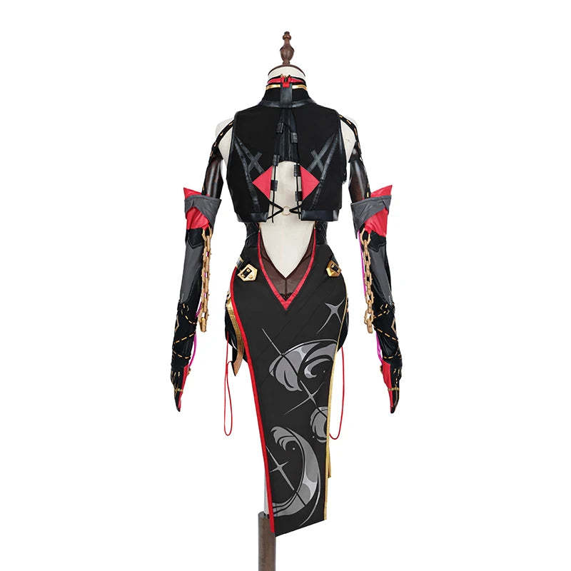 Yinlin Cosplay Costume - Wuthering Waves Jinzhou Patroller Outfit for Women-Astricos