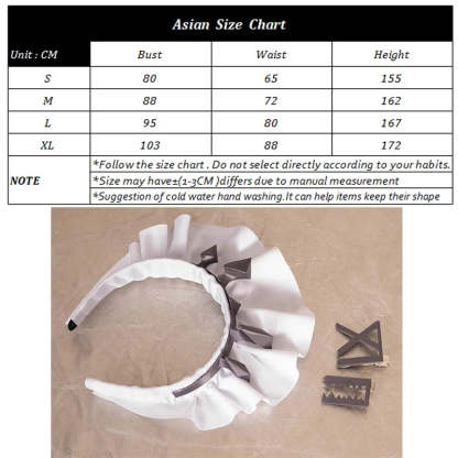 Zenless Zone Zero Ellen Joe Victoria Maid Uniform Cosplay Costume | Astricos-Astricos