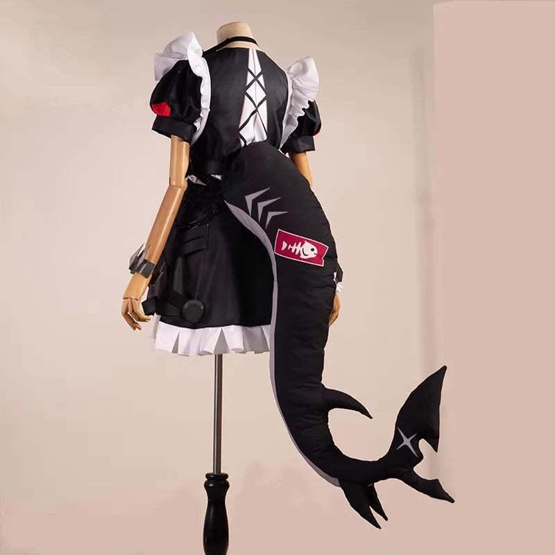 Zenless Zone Zero Ellen Joe Victoria Maid Uniform Cosplay Costume | Astricos-Astricos