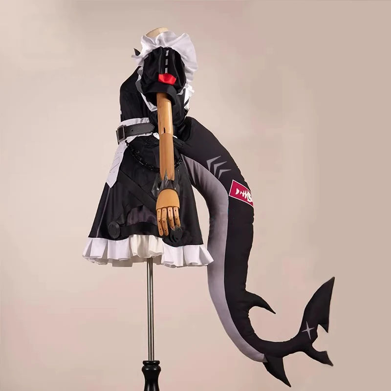 Zenless Zone Zero Ellen Joe Victoria Maid Uniform Cosplay Costume | Astricos-Astricos