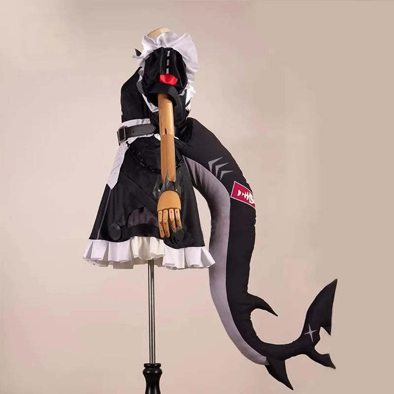 Zenless Zone Zero Ellen Joe Victoria Maid Uniform Cosplay Costume | Astricos-Astricos