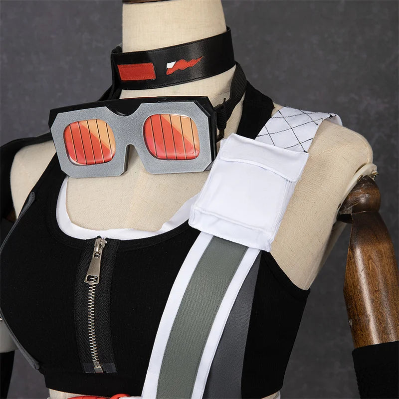 Grace Howard Electric Anomaly Agent Cosplay Costume - Zenless Zone Zero Halloween Outfit-Astricos