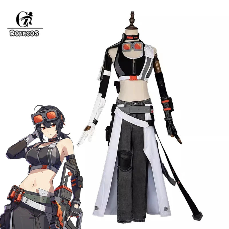 Grace Howard Electric Anomaly Agent Cosplay Costume - Zenless Zone Zero Halloween Outfit-Astricos