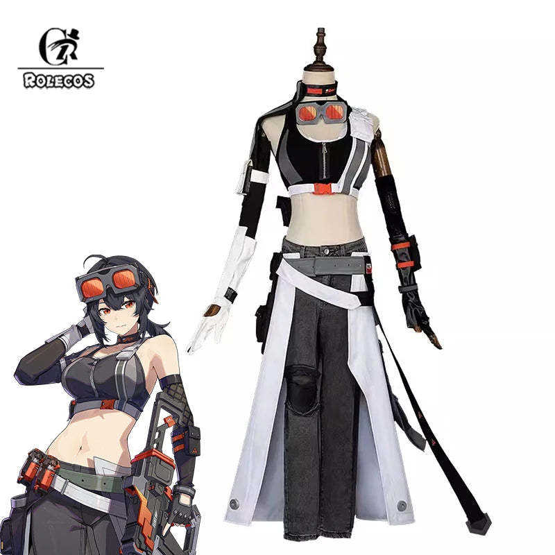 Grace Howard Electric Anomaly Agent Cosplay Costume - Zenless Zone Zero Halloween Outfit-Astricos