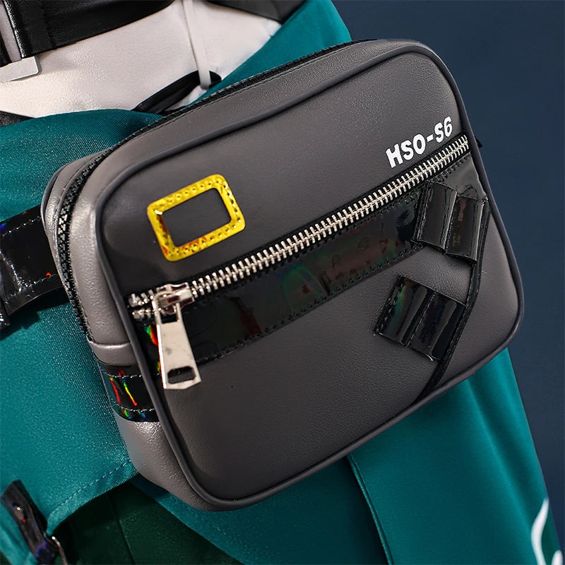 Zenless Zone Zero Harumasa Cosplay Costume - Complete Uniform Set with Headband & Choker for Section 6 Fans-Astricos