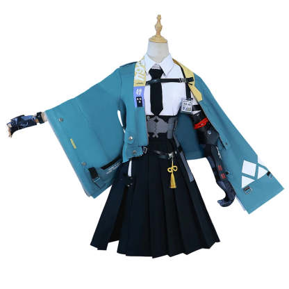 Hoshimi Miyabi Fox Lovely Uniform Cosplay Costume - Zenless Zone Zero Inspired-Astricos