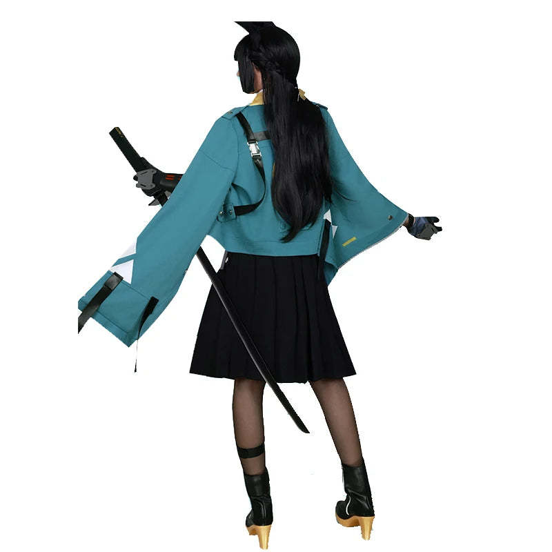 Hoshimi Miyabi Fox Lovely Uniform Cosplay Costume - Zenless Zone Zero Inspired-Astricos