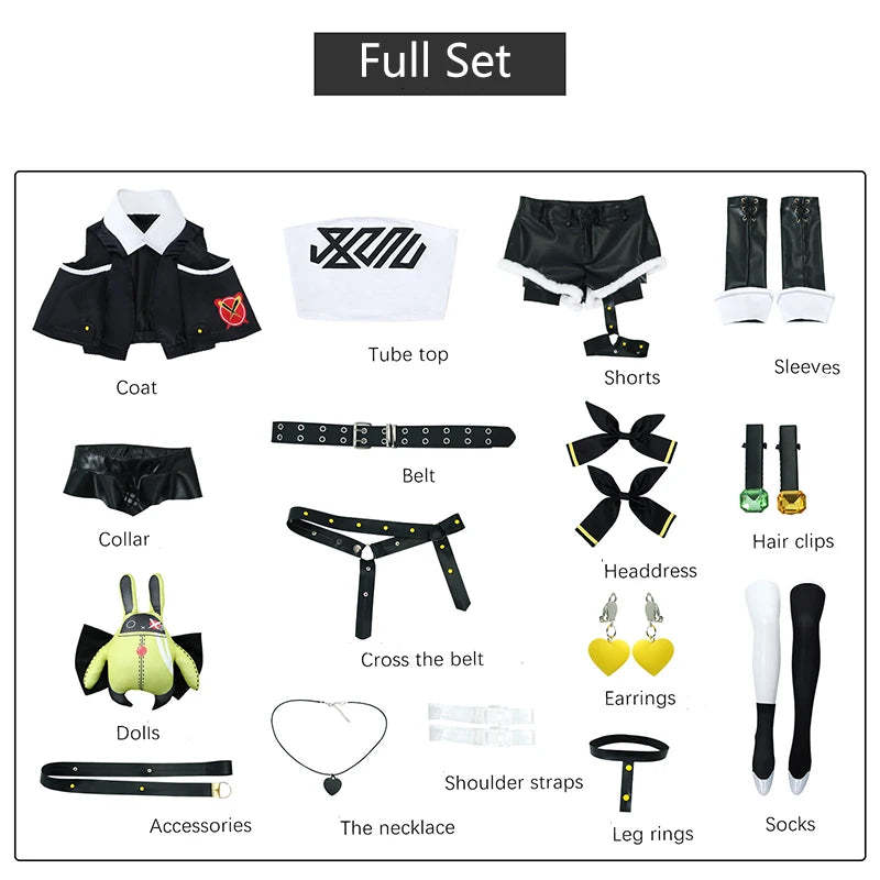 Nicole Demara Zenless Zone Zero Cosplay Costume - Lovely Uniform for Halloween & Cosplay-Astricos