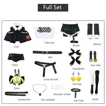 Nicole Demara Zenless Zone Zero Cosplay Costume - Lovely Uniform for Halloween & Cosplay-Astricos